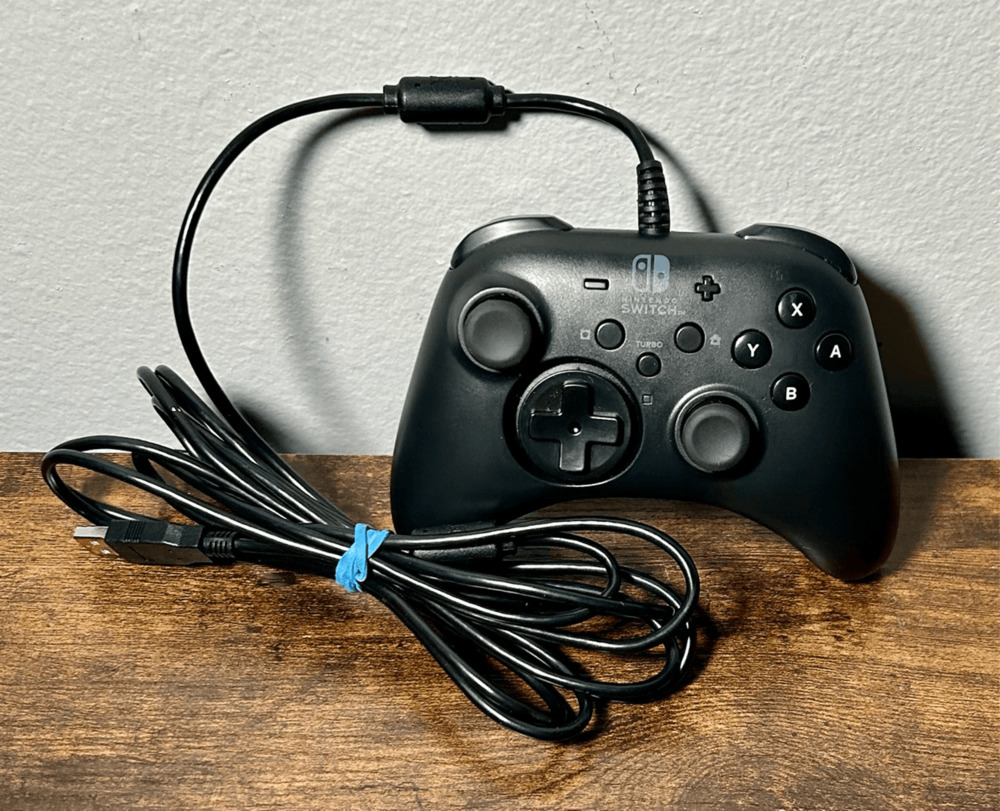 Nintendo Switch HORI Horipad Wired Controller BLACK NSW-001U